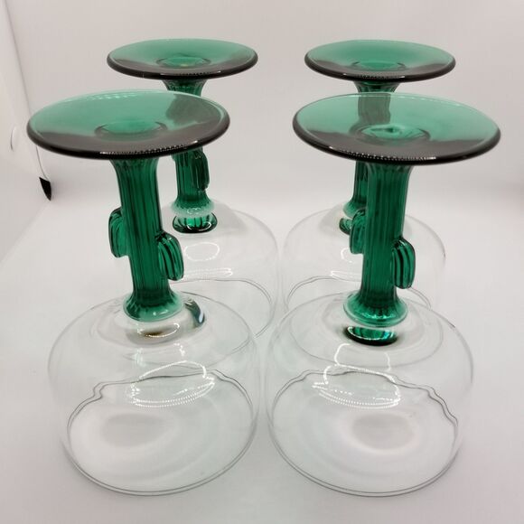 Libbey 3619JS 12 oz. Cactus Margarita glasses shrimp cocktail frozen drinks - Picture 6 of 8